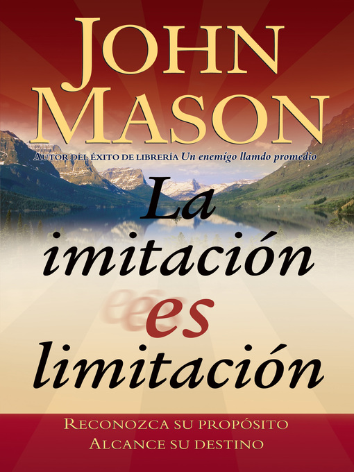 Cover image for La imitación es limitación